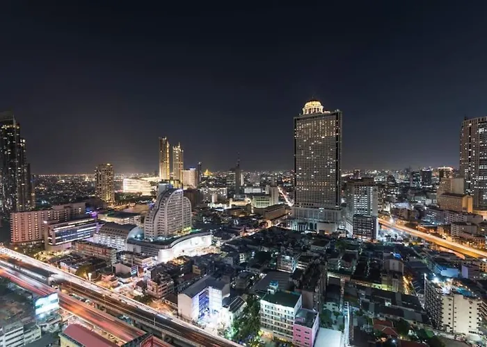 State Tower 2 Bed View Bangrak Near Icon Siam Appartement *