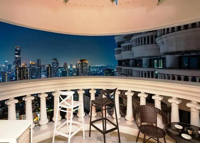 State Tower 2 Bed View Bangrak Near Icon Siam Appartement Bangkok